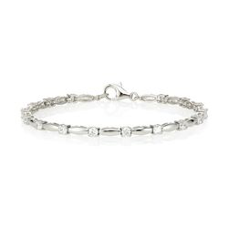 SILVER SWAROVSKI BRACELET (2.25CT)