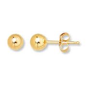 PR 9CT 3mm ROUND BALL STUDS (R/G SCROLLS)