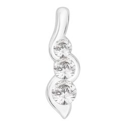 SILVER SWAROVSKI PENDANT