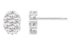 PR SILVER E/RINGS made with Swarovski Zirconia