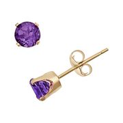 PR 4CL 9CT 3MM AMETHYST STUDS (9CT SCRO