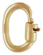 9CT YELLOW GOLD LINK-LOCK