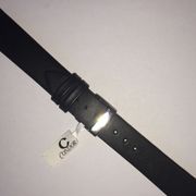 18MM BLACK BULLNAPPA LEATHER STRAP (081R)