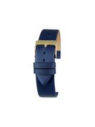 12MM DARK BLUE BULLNAPPA LEATHER STRAP (081R)