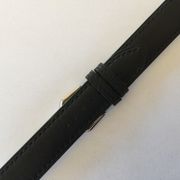 18MM BLACK LEATHER STRAP