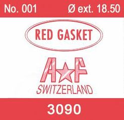 PKT RED CASE GASKETS