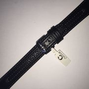 18MM BLACK ARIZONA STRAP (IGOR)