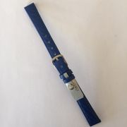 12MM LIGHT BLUE CAMEL-GRAIN WATCH STRAP