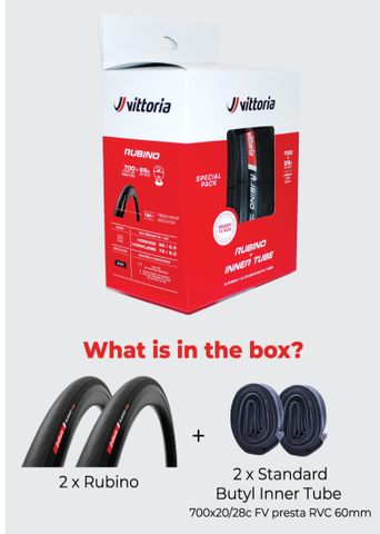 Twin Pack Rubino V G2 26mm+2x60mmTube