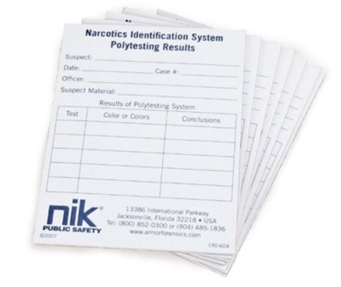 NIK P-10 Report Pads