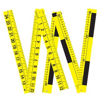 3 Part Folding Scale Inch