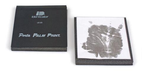 Palm Print Pad - Black