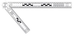 L Reference Scale Hinged