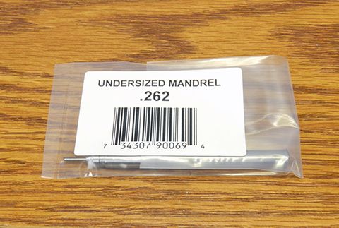 Undersize Mandrel .262