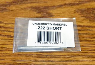 Undersize Mandrel .222 SH