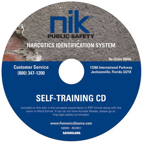NIK Self Training Cd - Narcotic Field Te