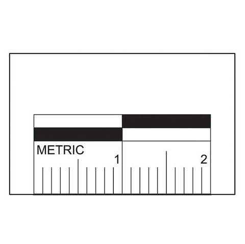 2cm Scale Labels 250/Roll