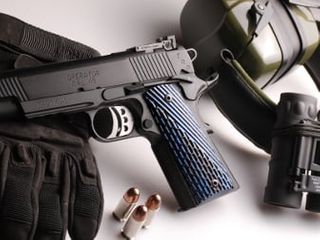 1911 Govt Tactical Panel Elite II - Night Blue G10