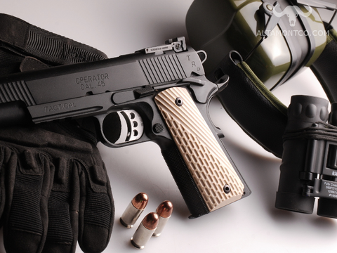 1911 Govt Tactical Panel Elite II - Khaki G10