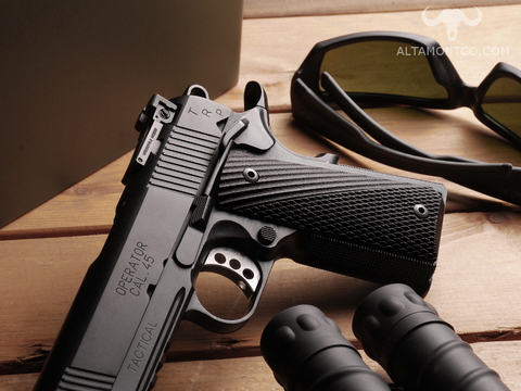 S&W 1911 Govt Tactical Panel Elite I - Slate G10