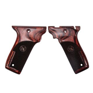 S&W 22 Victory Walnut Laser Logo