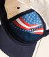 S&W Khaki Full Twill Light USA Flag Patch Cap