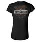 S&W Womens American Made Piece of Mind S/S Tee - Black -MED