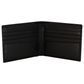 S&W Mens Genuine Leather Bifold Wallet - Black