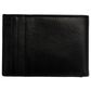 S&W Mens Genuine Leather Front Pocket Wallet - Black