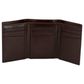 S&W Mens Genuine Leather Trifold Wallet - Brown