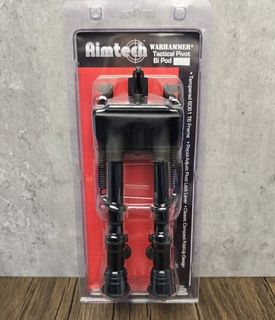 Warhammer Bi-Pod Tactical Rail Mt 7-10.5"Adj L/L Pivot&Pan