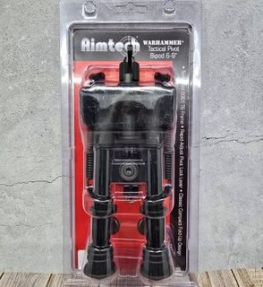 Warhammer Bi-Pod Tactical Stud Mount 6-9"Adj L/L Pivot & Pan