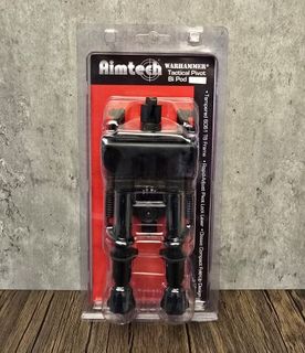 Warhammer Bi-Pod Tactical Stud Mt 6-9"Adj L/L P&P Notch Leg