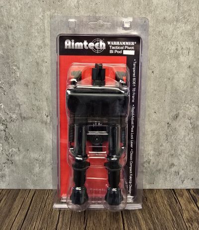 Warhammer Bi-Pod Tactical Stud Mt 6-9"Adj L/L P&P Notch Leg