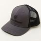 S&W® Two-Tone Charcoal Grey & Black Trucker Cap