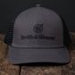 S&W® Two-Tone Charcoal Grey & Black Trucker Cap