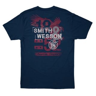 S&W® 1852 American Original Premium Tee in Navy - 2XL