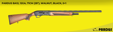 Pardus 12G B/A Shotgun 28 Bbl Walnut