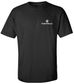 S&W Trade Mark Tee With Back Print in Black - L