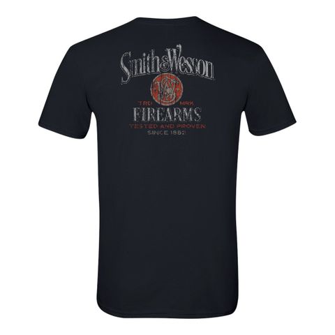 S&W Tested and Proven Premium Tee BLACK -2XL