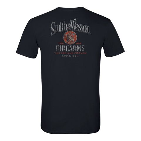 S&W Tested and Proven Premium Tee BLACK - XL