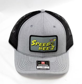 Speed Beez Trucker Hat - Grey Marle