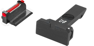 Sight Set for Ruger GP100 - Black Rear - F/O Front