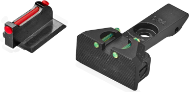 Sight Set for Ruger GP100 - Fibre Optic