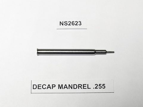 Decap Mandrel .255