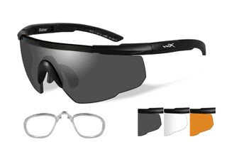 Wiley X Saber Advanced | 3 Lens w/ Matte Black Frame+RX Inse