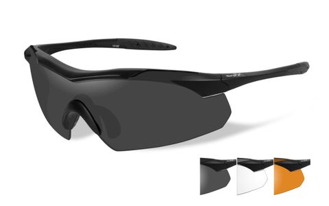 Wiley X Vapor 2.5 | Three Lens w/ Matte Black Frame