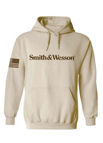 S&W Meatball Logo Hooded Sweatshirt - Desert Sand - 3XL
