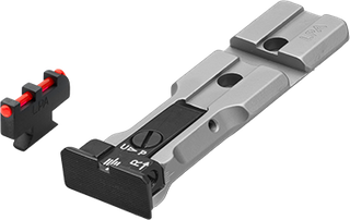 Sight Set Black Blade Silver Finish F/O Red F/Sight