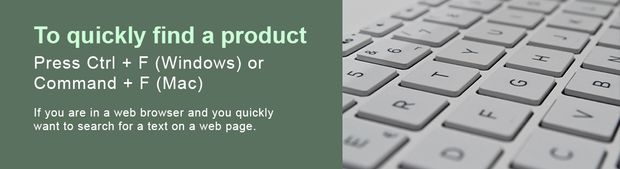 How to quickly find a cleaning product on the Safety Data Sheet Page of Green Rhino